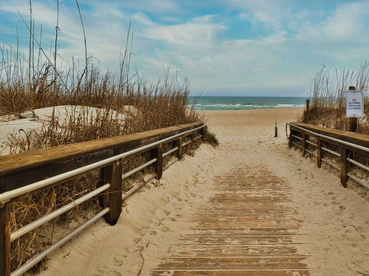 Unter anderem in Carolina Beach wurde für die Serie und für den Film gedreht. © iStock via Getty/Mark Howard