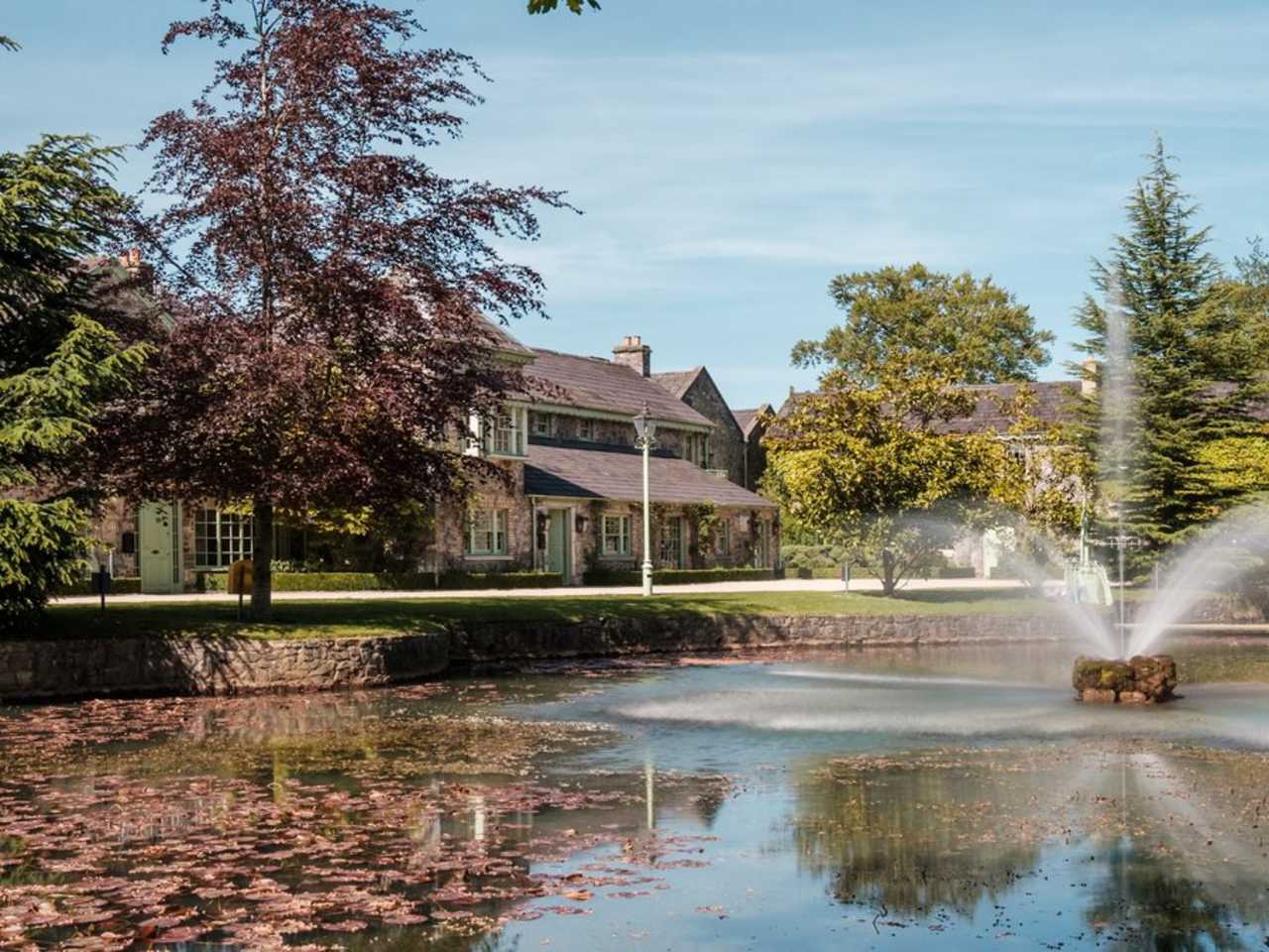 Das malerische Dorf in Irland wird mitsamt Gasthaus und Wassermühle verkauft. © iStock via Getty Images/joningall