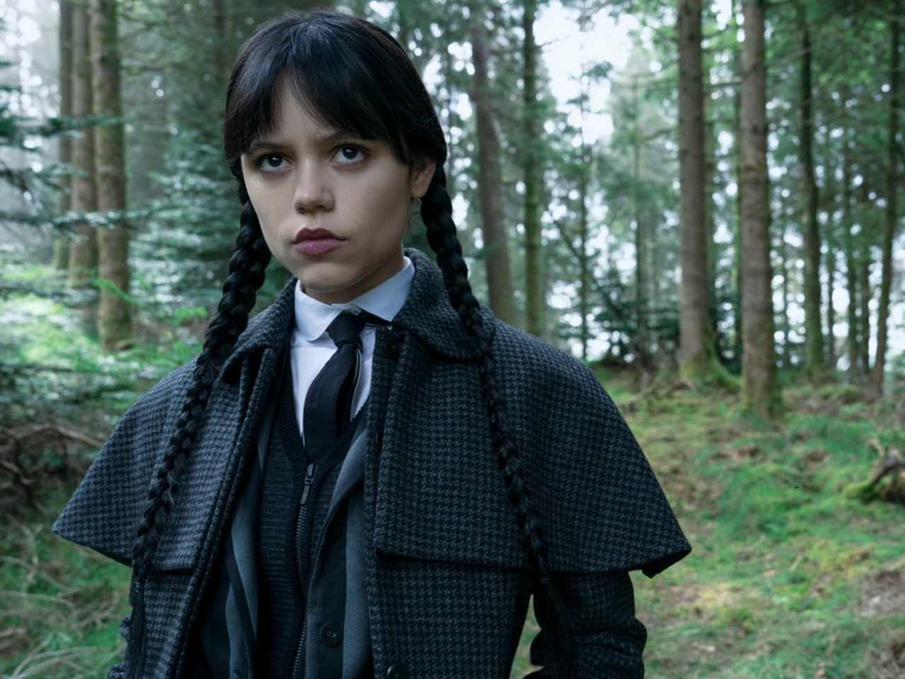 Jenna Ortega kehrt auch in einer dritten Staffel von "Wednesday" zurück. © Jonathan Hession/Netflix © 2025