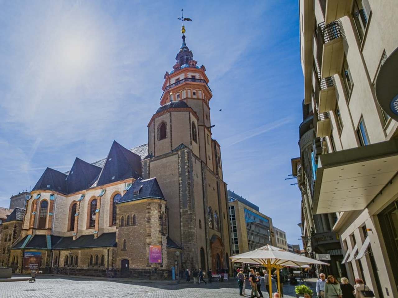 Die Leipziger Nikolaikirche ist einer der historischsten Orte für die bundesdeutsche Geschichte. © Dorota  Tobor/iStock via Getty Images
