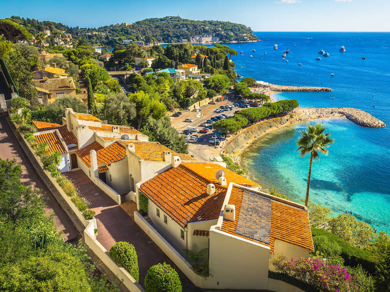 Villefranche sur Mer, Provence, Cote d Azur, Frankreich © shutterstock_2763810129