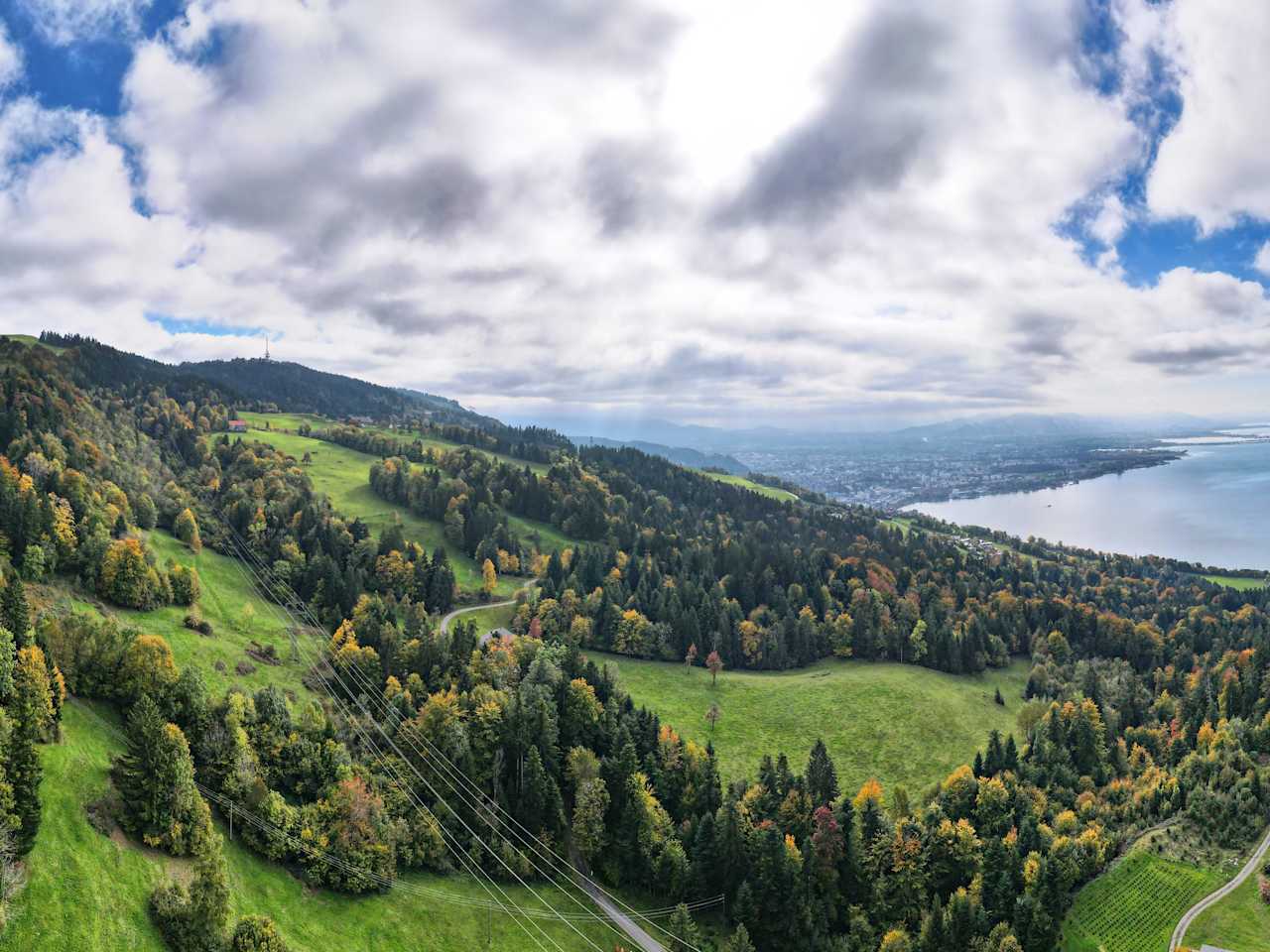 Blick auf den Bodensee.