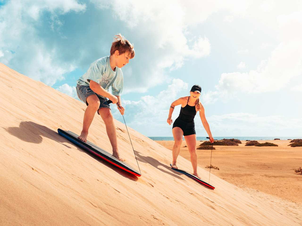 Die Dünen von Corralejo, Fuerteventura.