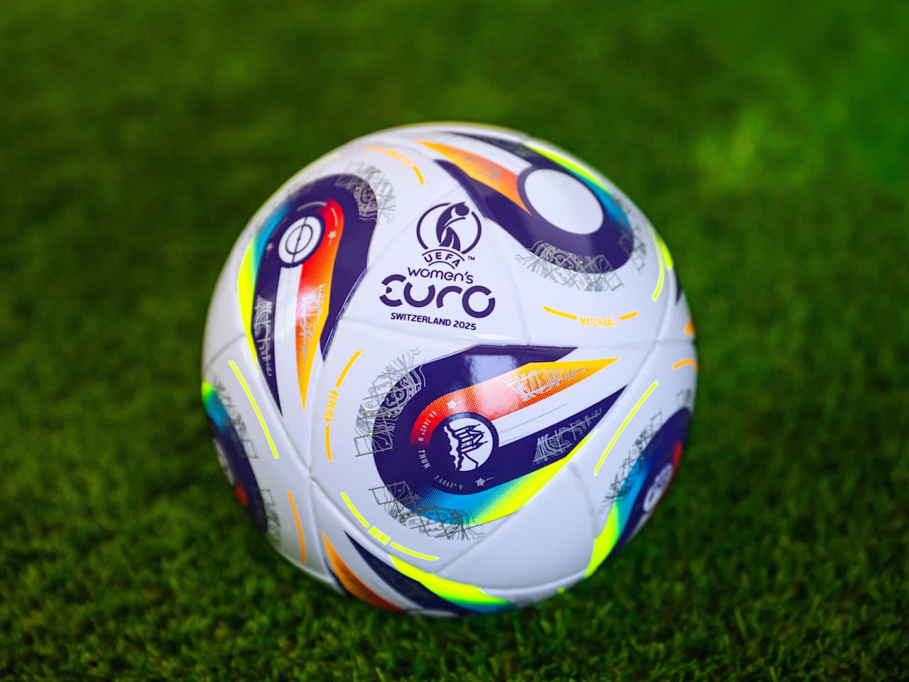 Fußball der Woman's Euro Schwitzerland 2025