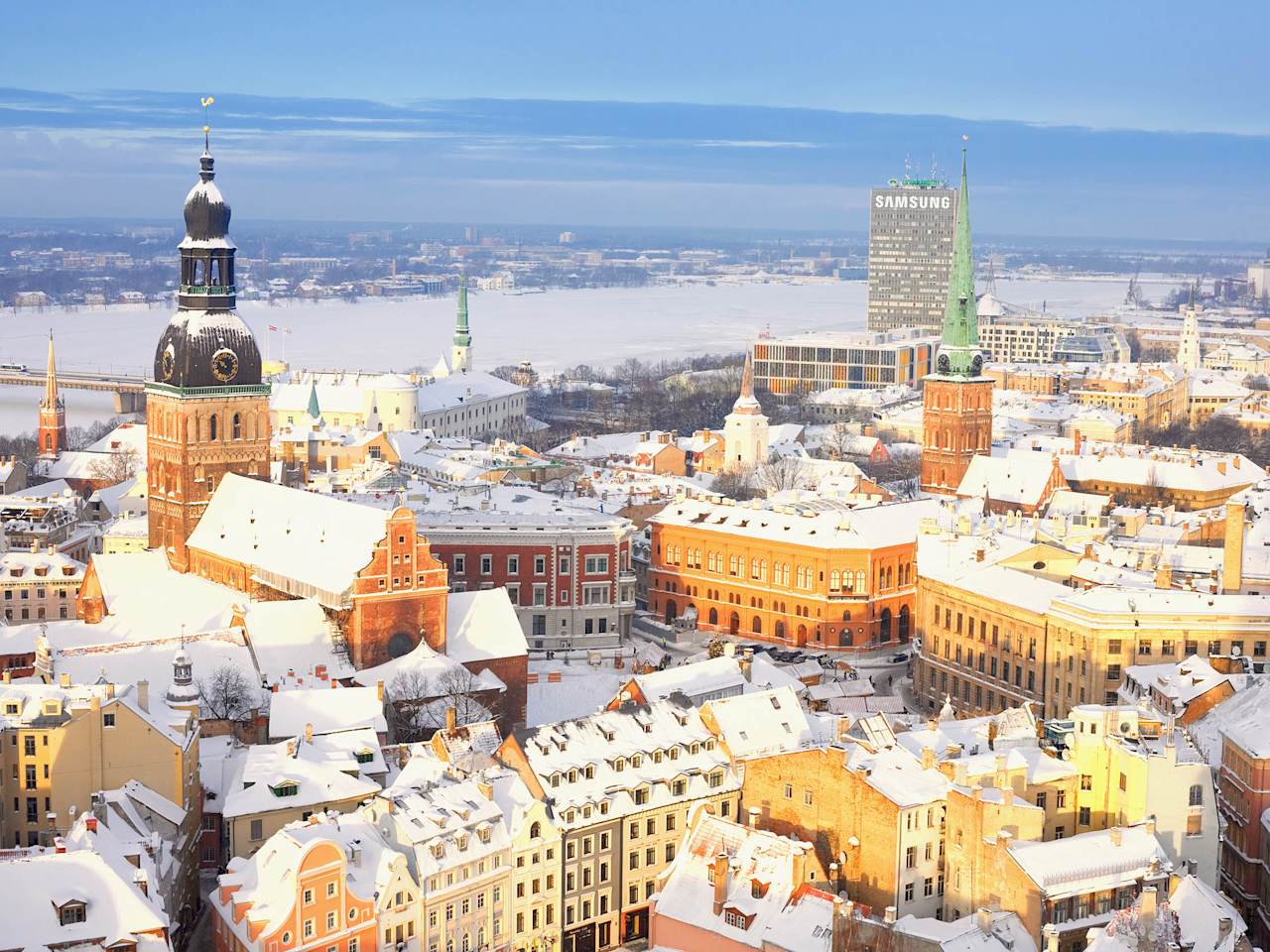 Riga im Winter