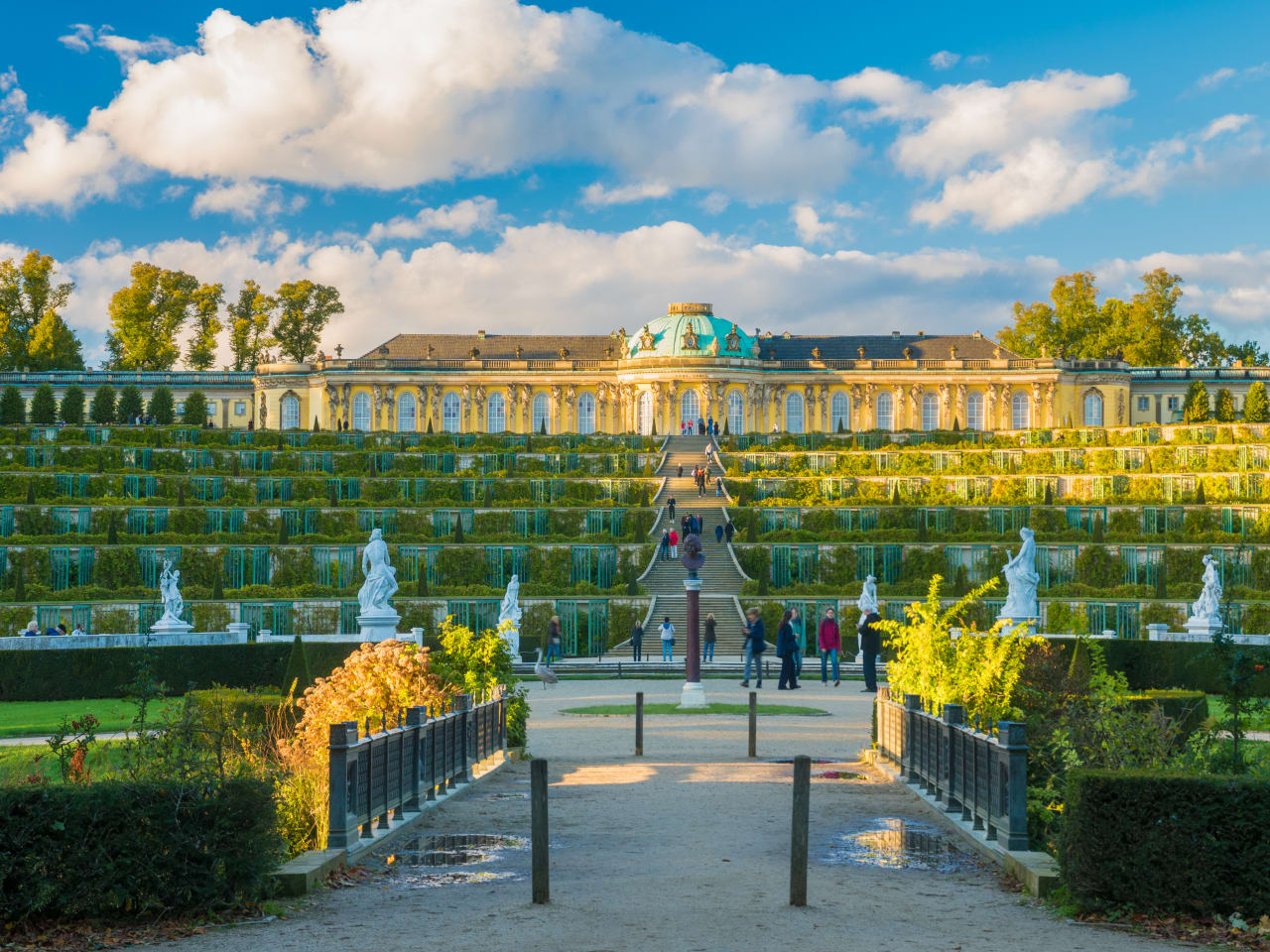 Schloss Sanssouci, Potsdam, Brandenburg, Deutschland © Shutterstock - Mike Mareen