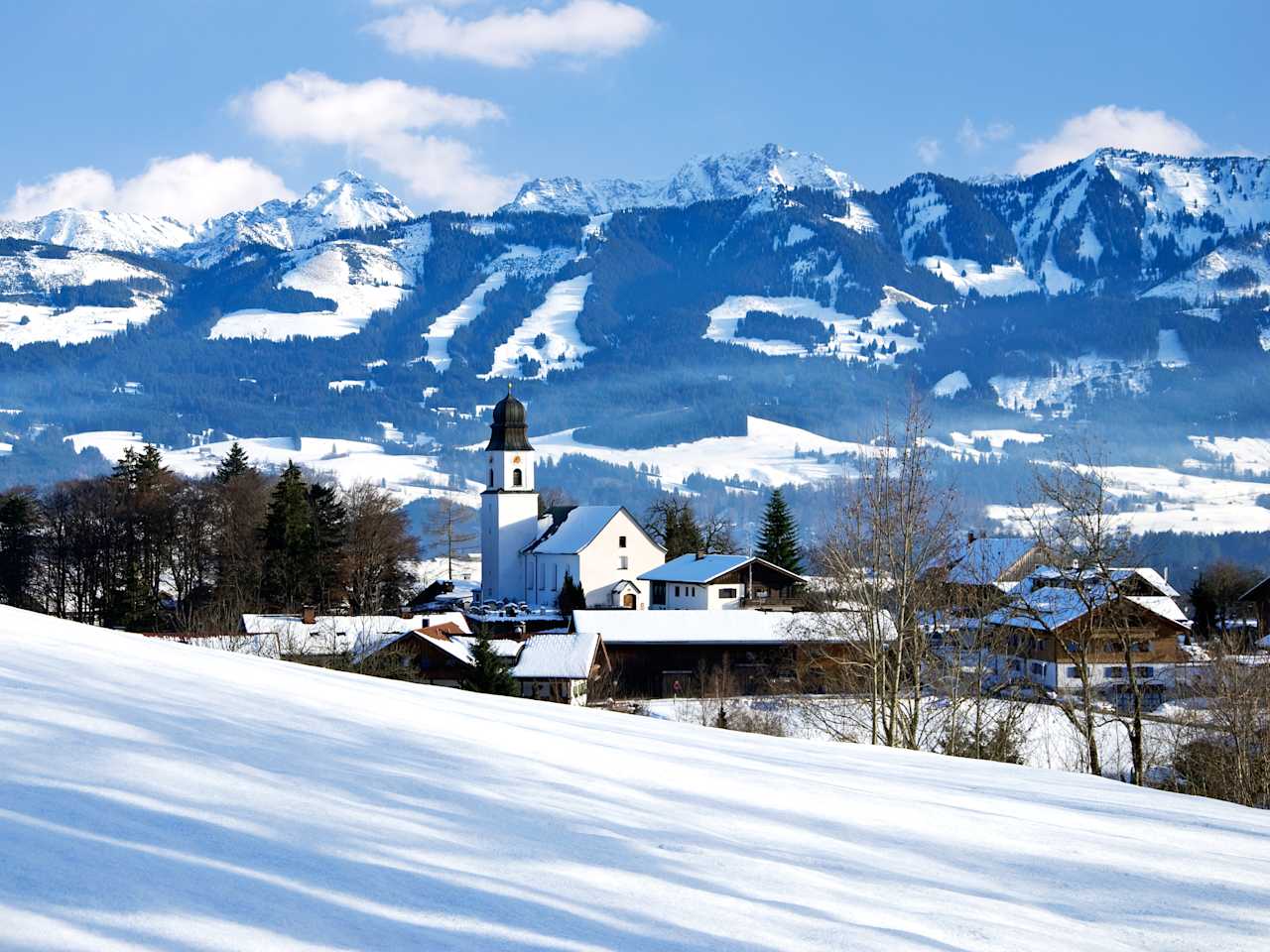 Ofterschwang im Allgäu, Deutschland