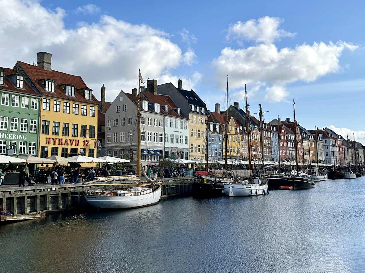 Aussicht auf das Flussufer in Kopenhagen © Charlotte Brosse