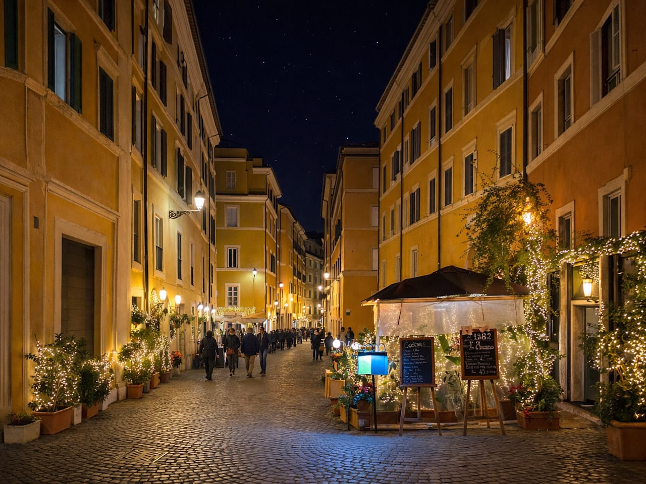 Spaziergang durch Gassen © Annika Miller