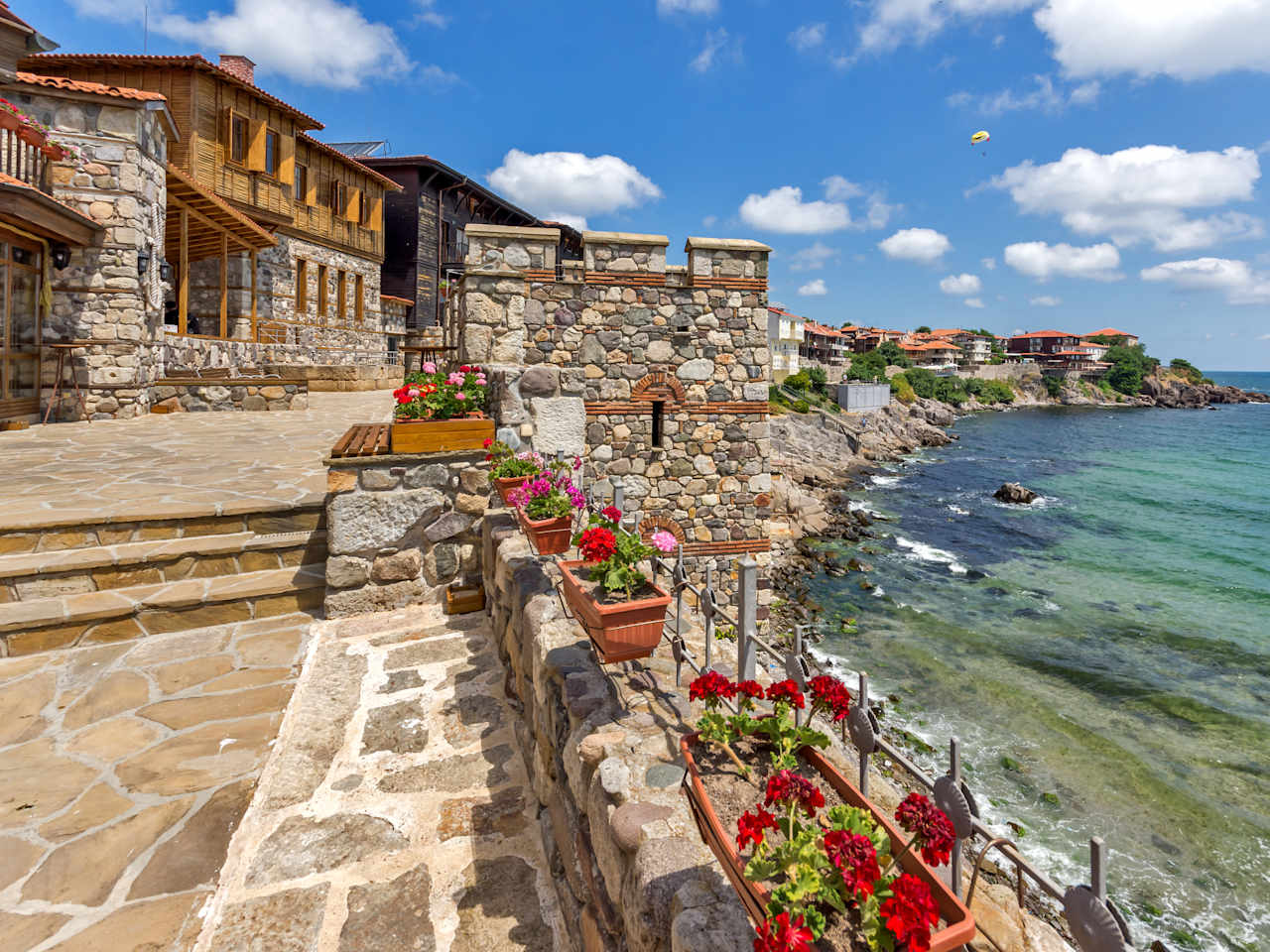 Altstadt Burgas, Bulgarien Süden