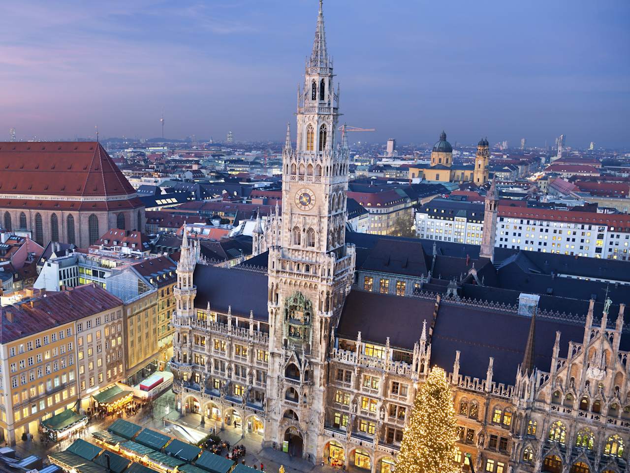 Marienplatz, München, Bayern