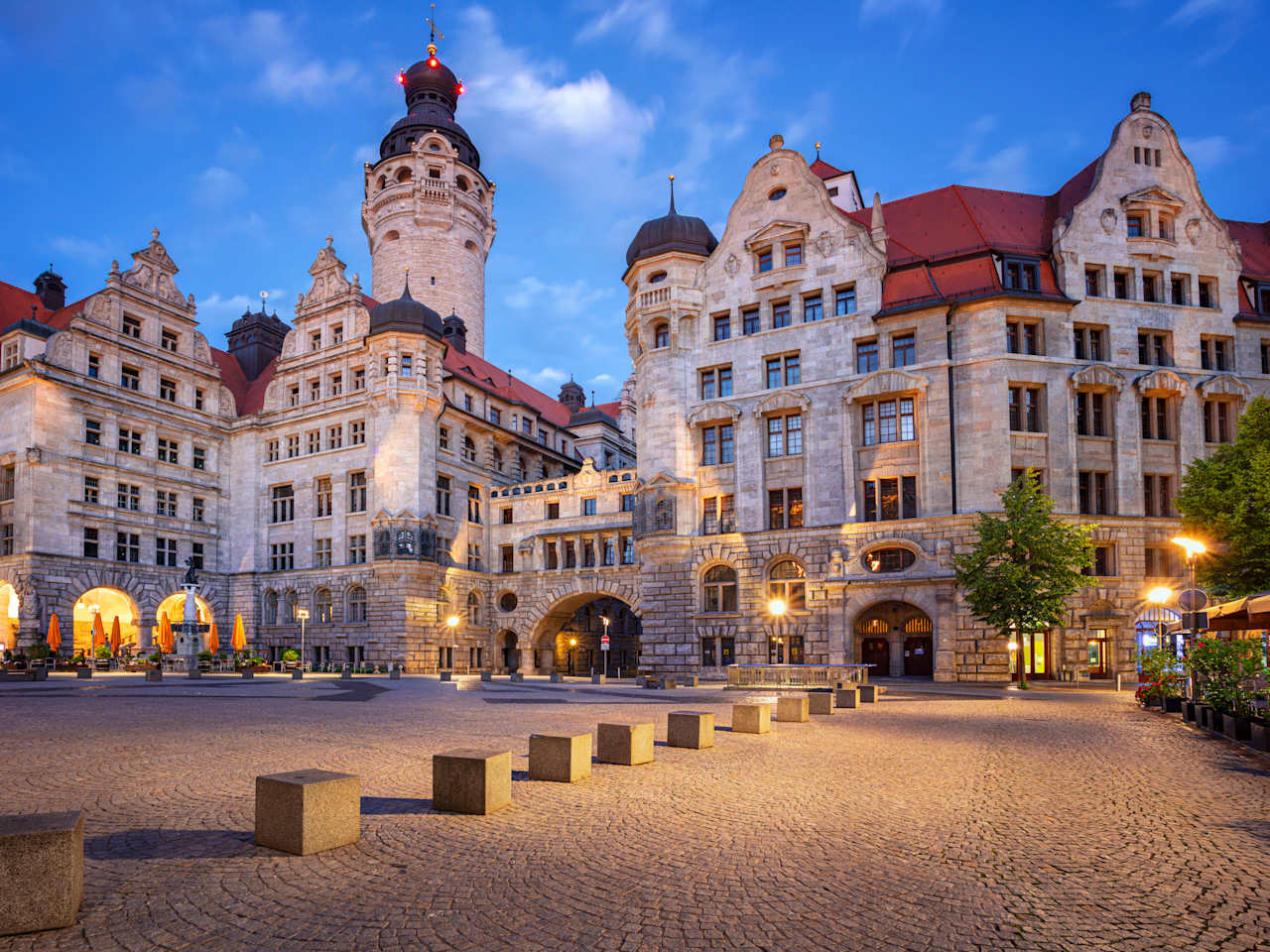 Neues Rathaus, Leipzig, Sachsen