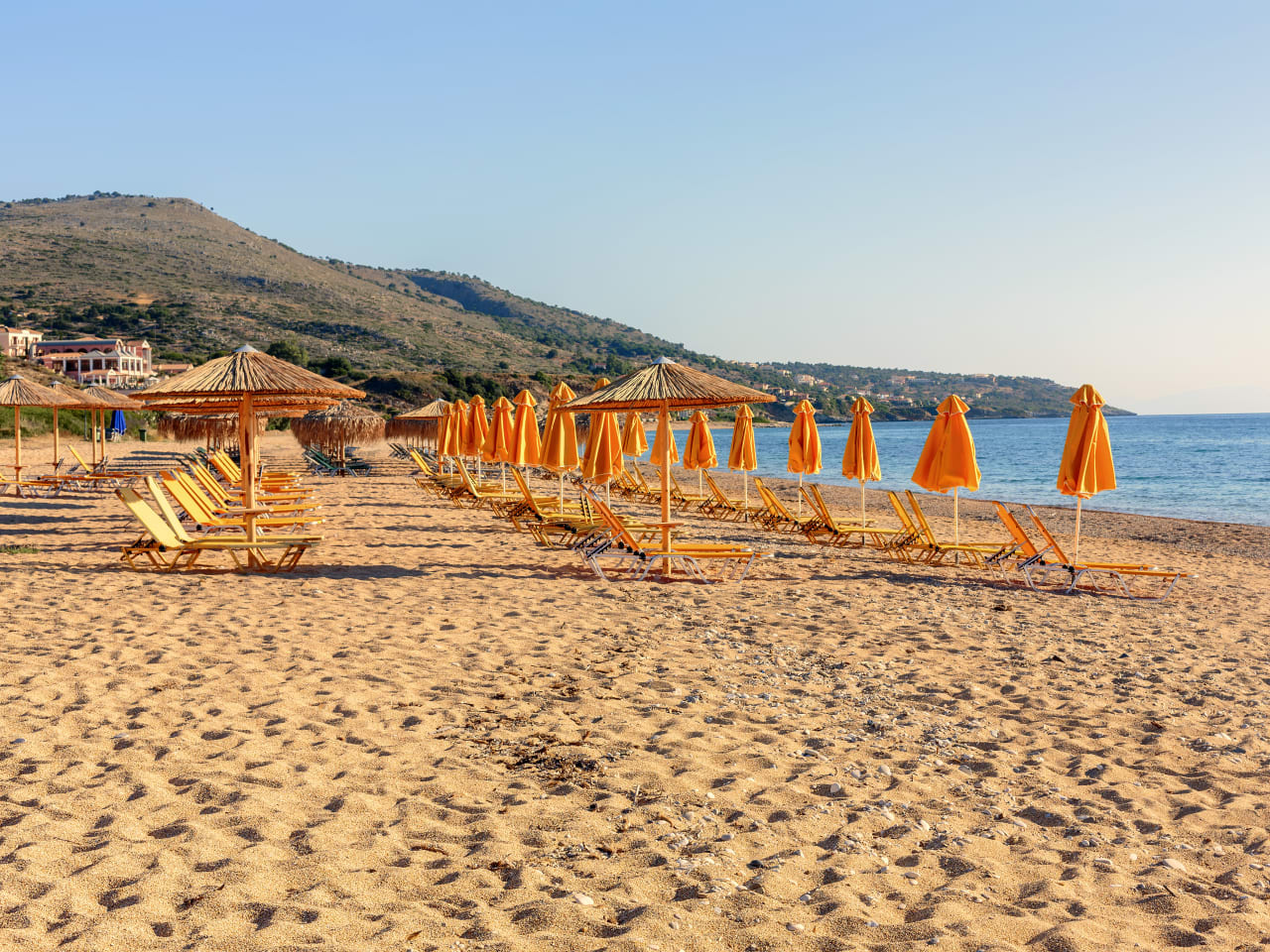 Strand Skala, Kefalonia, Griechenland