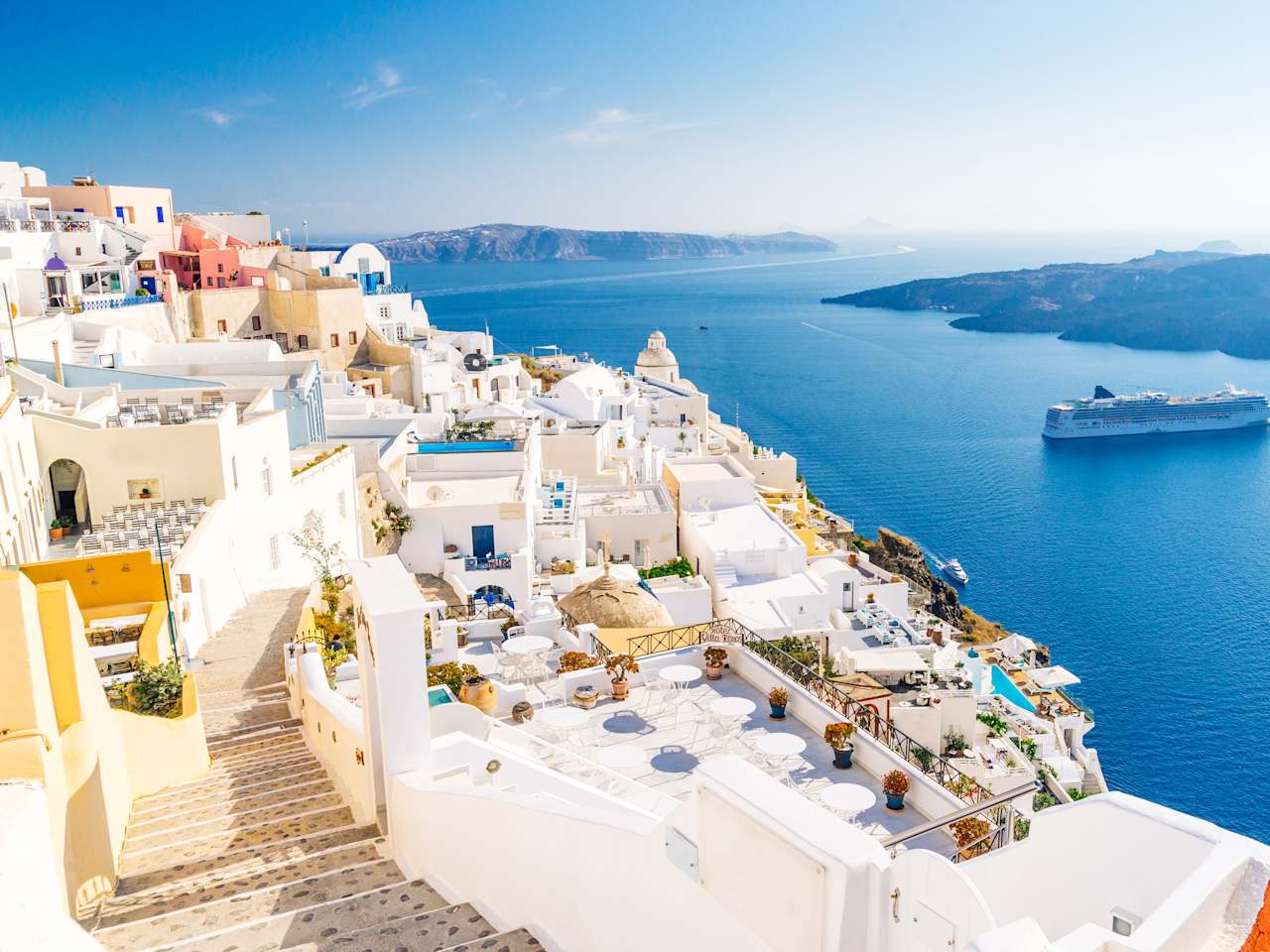 Fira, Santorini, Griechenland