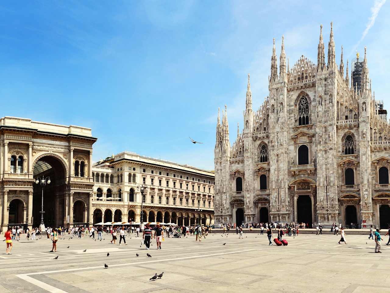 Cathedral of Milan Galleria Vittorio Emanuele II