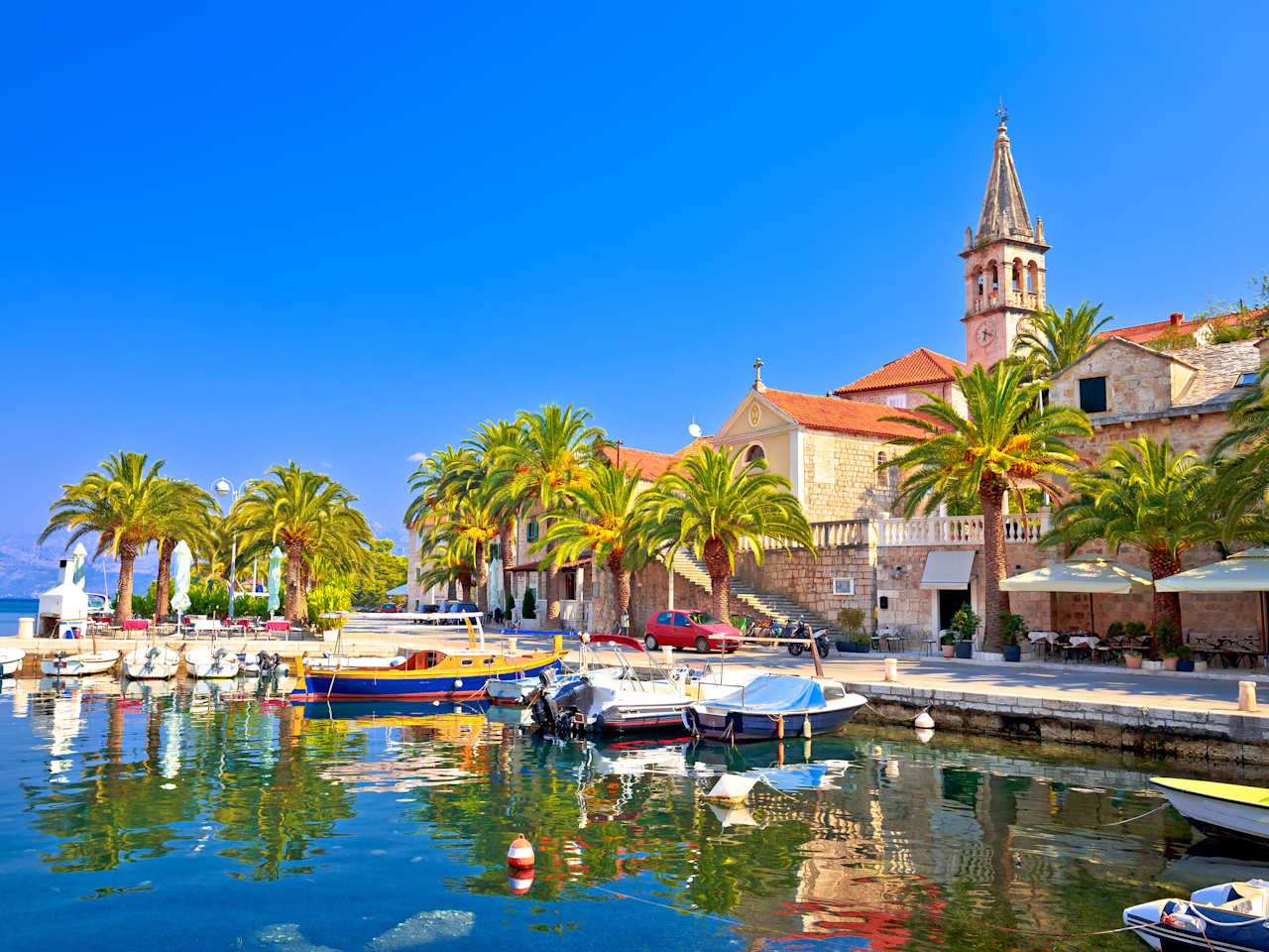 Supetar, Dalmatien, Kroatien