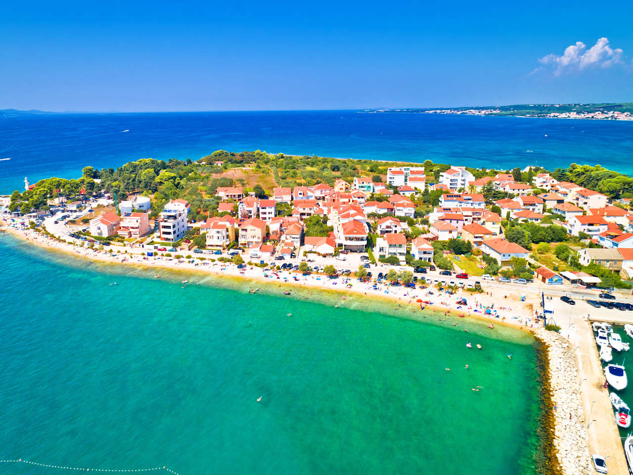 Puntamika Halbinsel, Zadar, Dalmatien