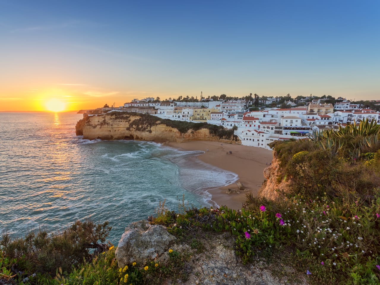 Küste Carvoeiro, Algarve