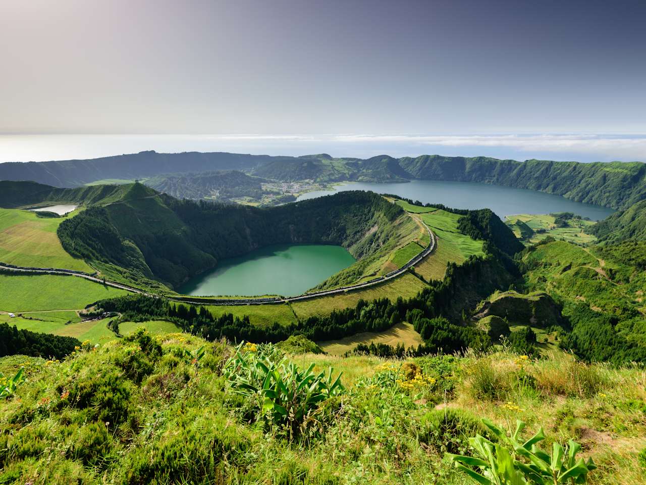 Azores amazing landscape