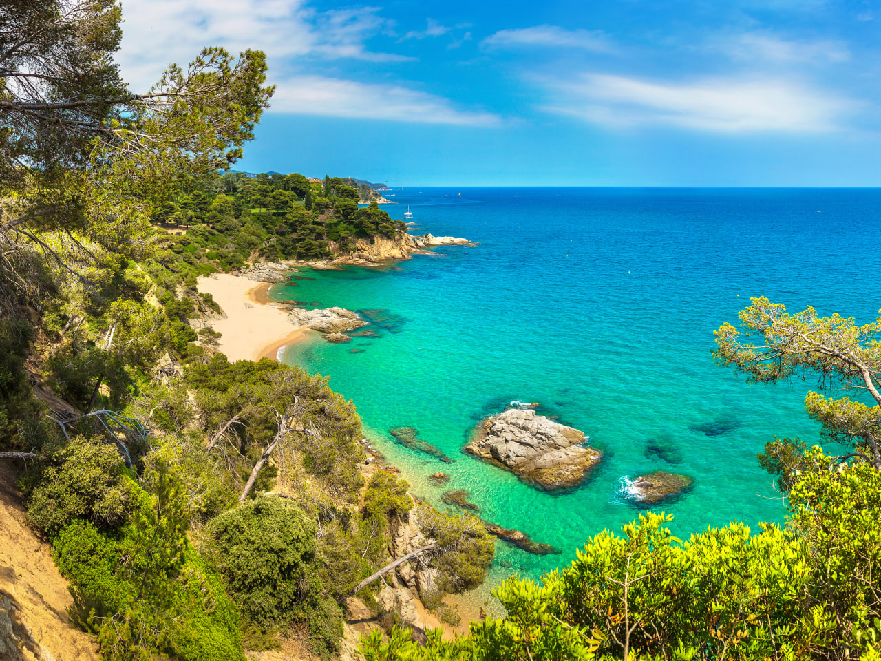 Küste Lloret de Mar, Costa Brava