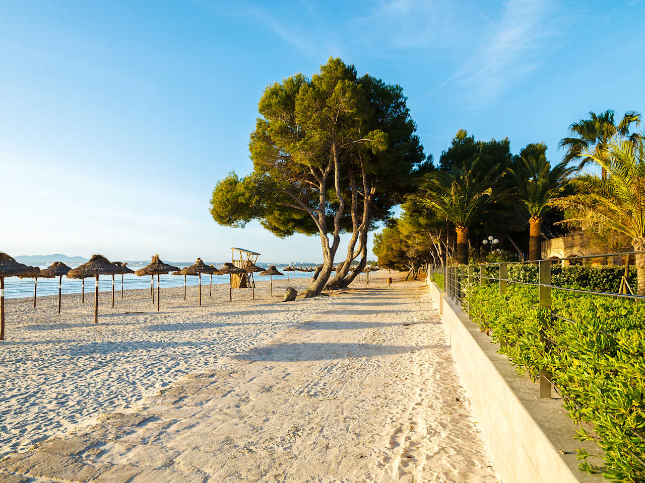 Strandpromenade Alcudia, Mallorca