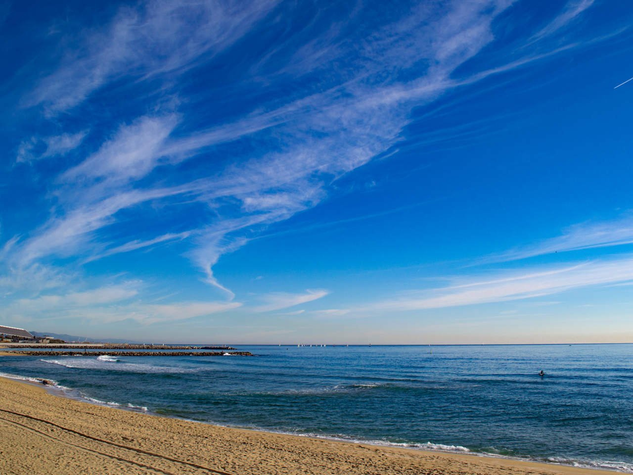 Playa de Bogatell in Barcelona