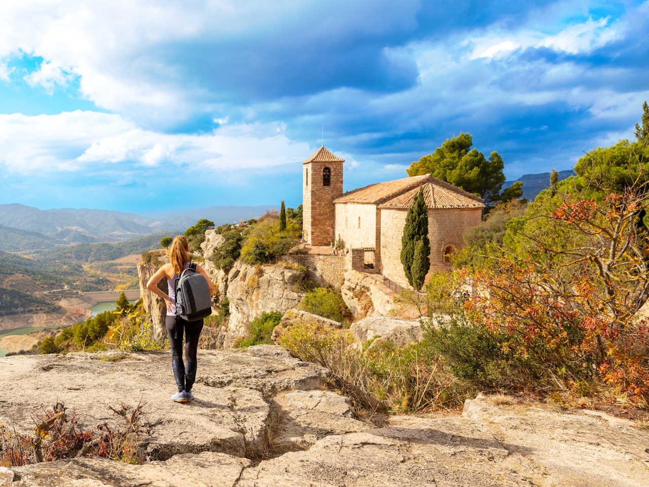 Santa Maria de Siurana, Costa Dorada, Spanien