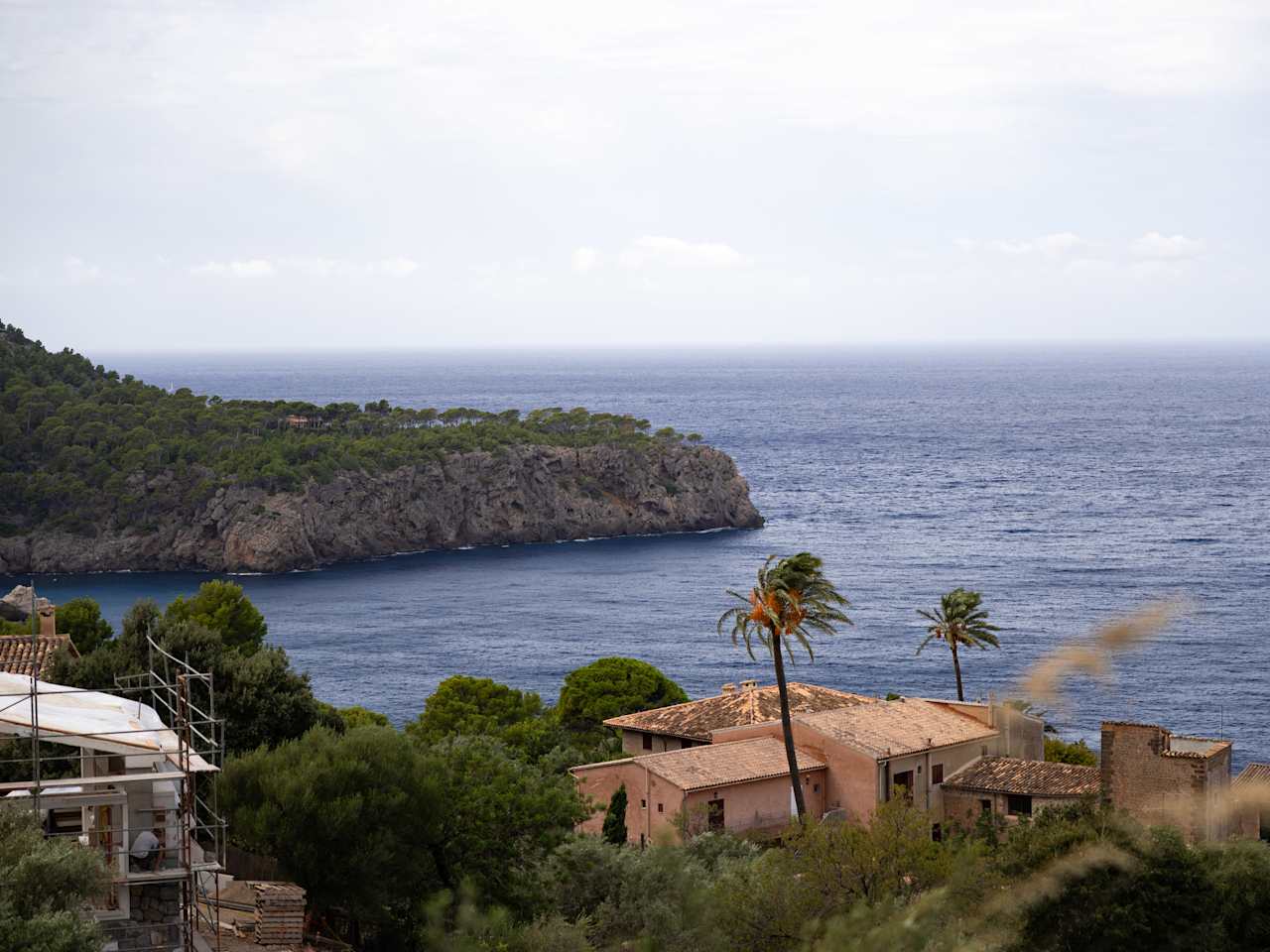 Ausblick aufs Meer auf Mallorca, Spanien