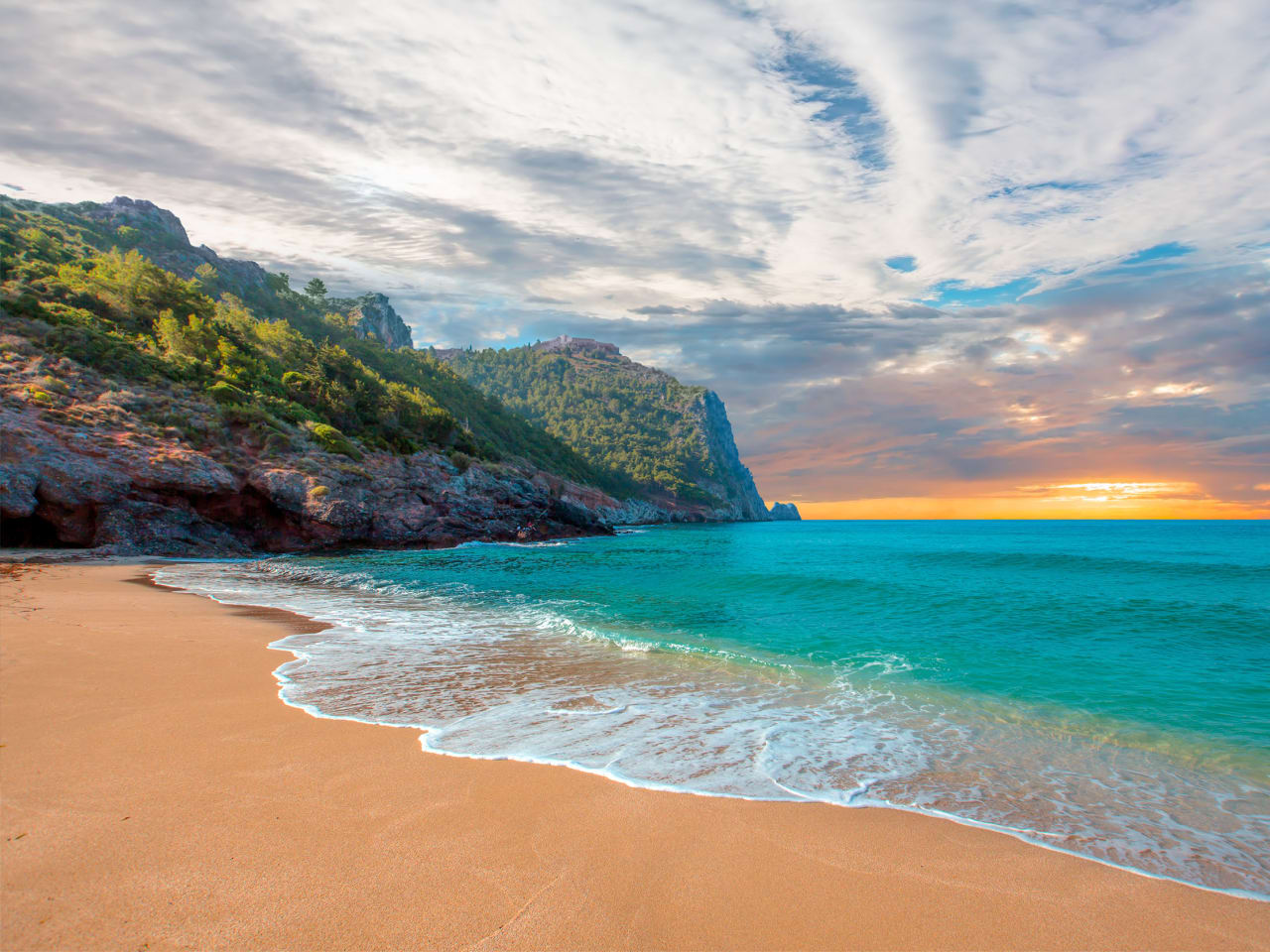 Kleopatra Beach, Türkische Riviera