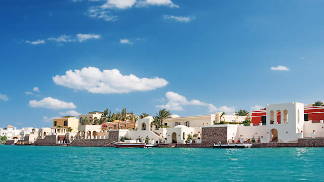Blick auf El Gouna, Ägypten. © danilovi via Getty Images