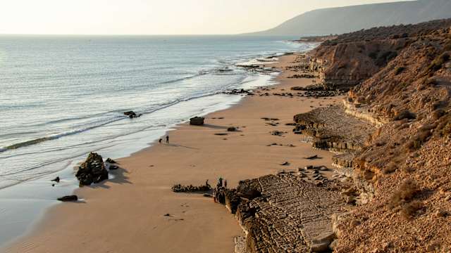 Strand bei Agadir in Marokko.