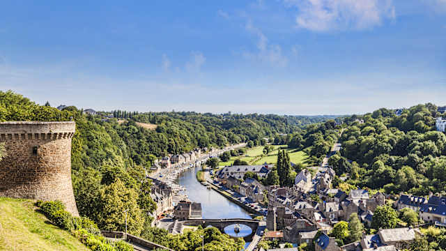 Hafen von Dinan, Bretagne