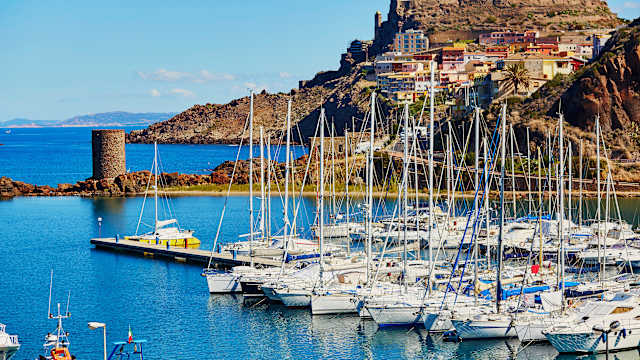 Castelsardo, Sardinien, Italien