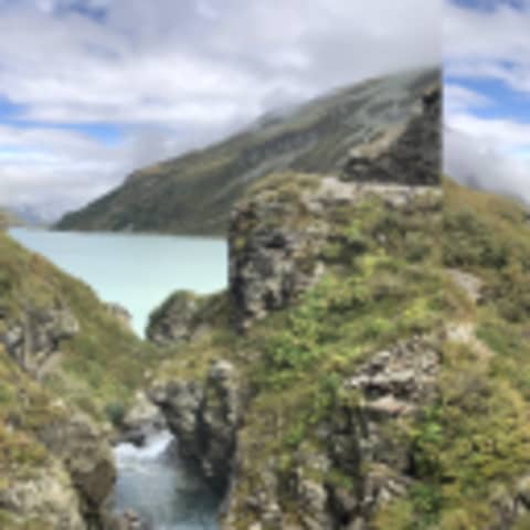 Strand-Berge-Meer-Sport