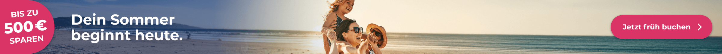 Die besten Frühbucher Deals warten auf Dich