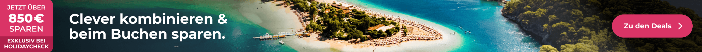 Sichere Dir jetzt 800€ Cashback auf Deine nächste Türkei Reise.