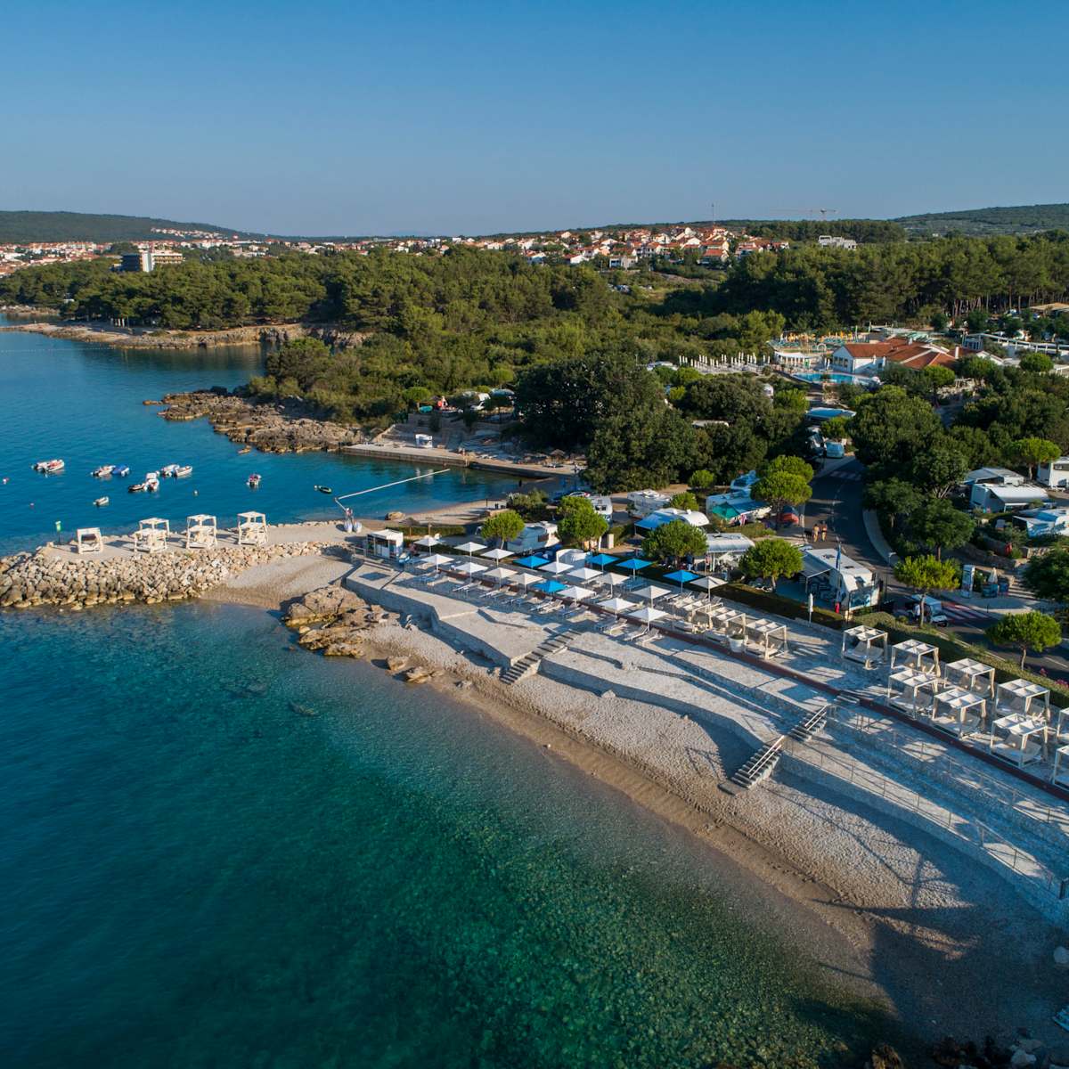 Camping am Meer in Kroatien: Die schnsten Pltze im berblick  inkl. Karte