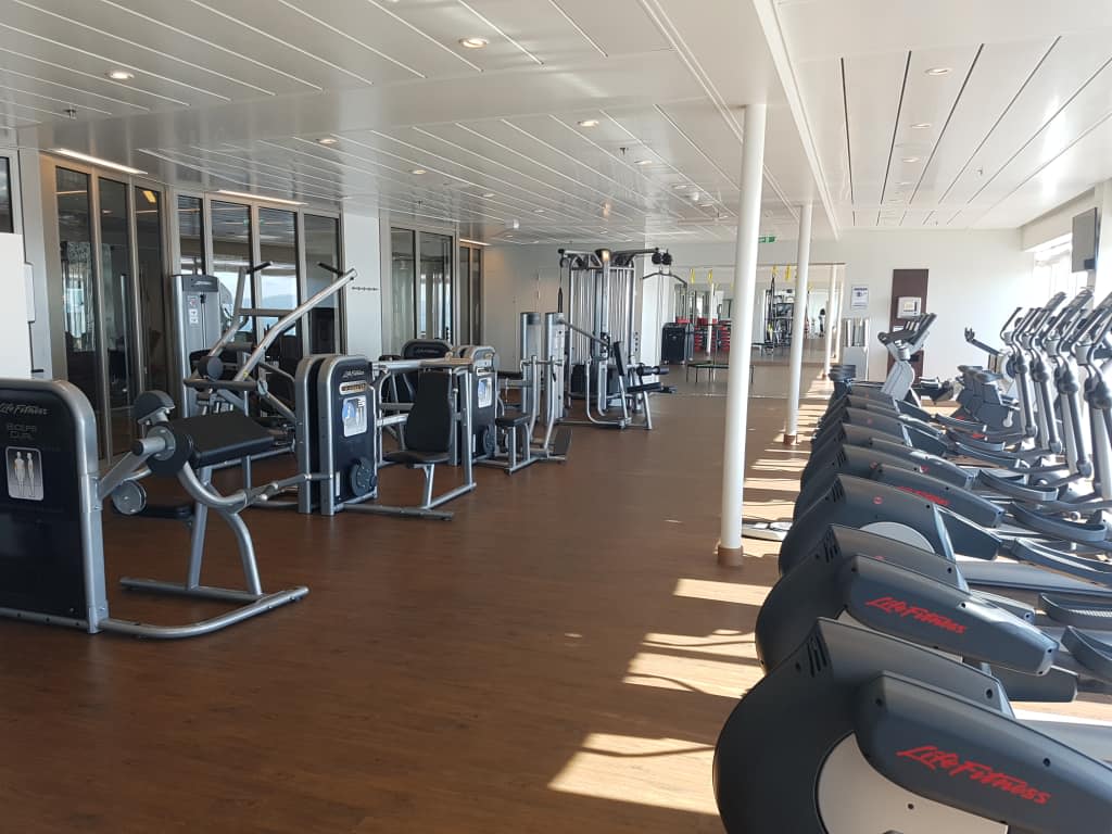 Fitnessbereich Mein Schiff 5 Holidaycheck