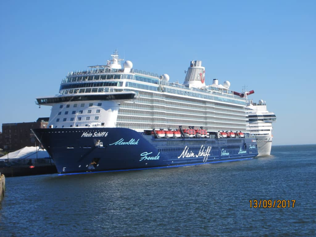 Ms6 Im Hafen Von Saint John Kanada Mein Schiff 6