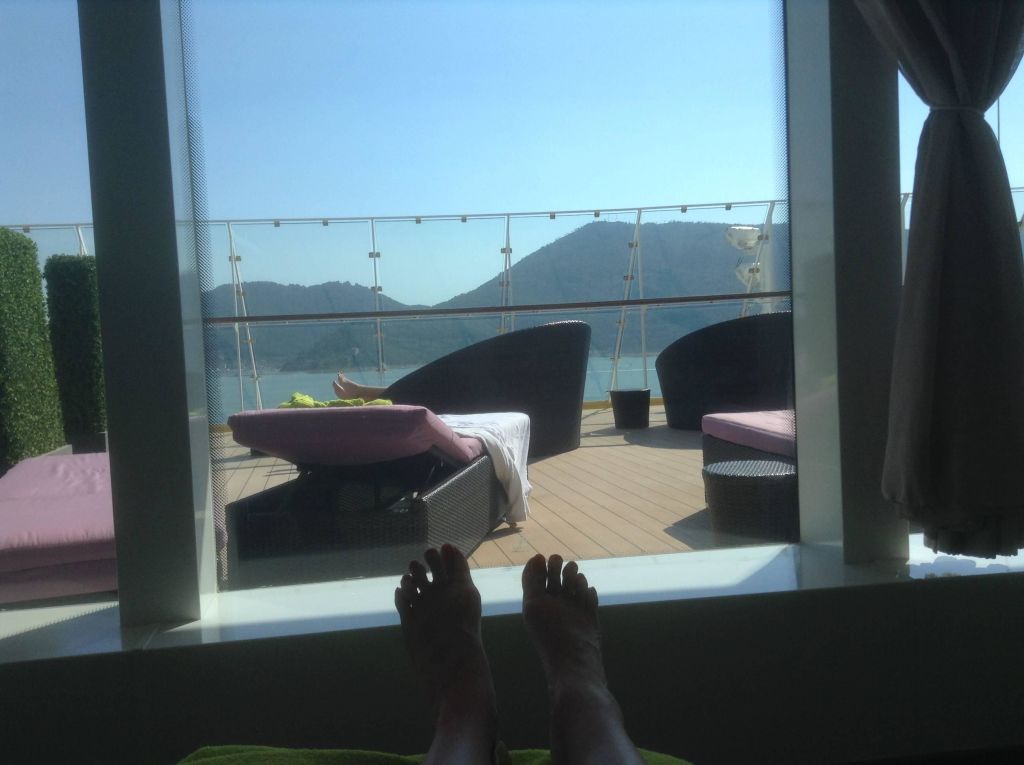 Ausblick Sauna Alte Mein Schiff 2 Holidaycheck