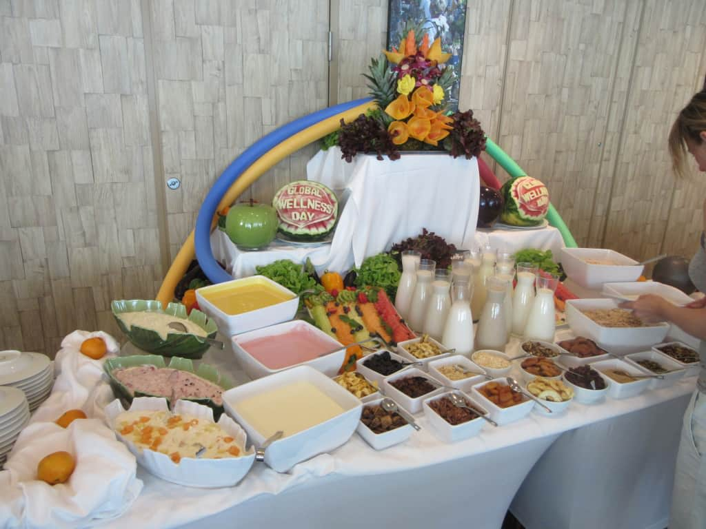 Wellness Buffet Zum Frühstück Mein Schiff 6 Holidaycheck