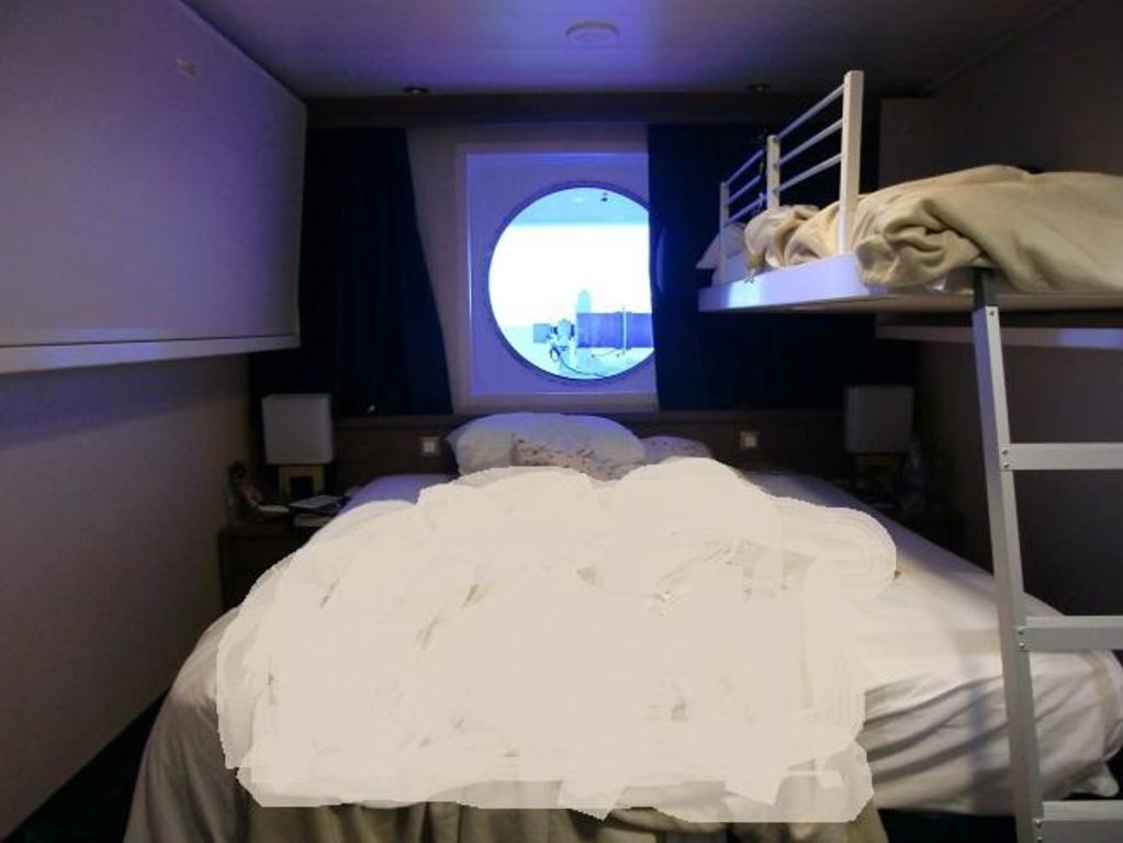 Sichtbehinderte Außenkabine Doppelbettkindbett Msc