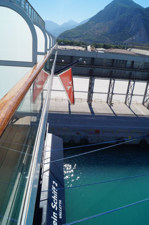 Ausblick Von Familienkabine Auf Deck 8 Alte Mein Schiff 2