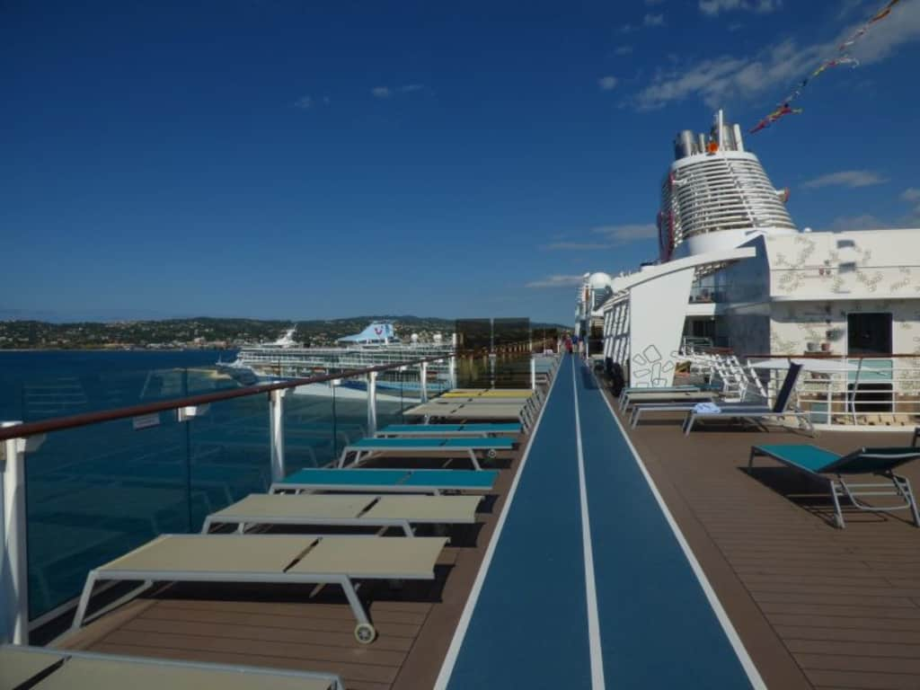 Joggingstrecke Mein Schiff 6 Holidaycheck