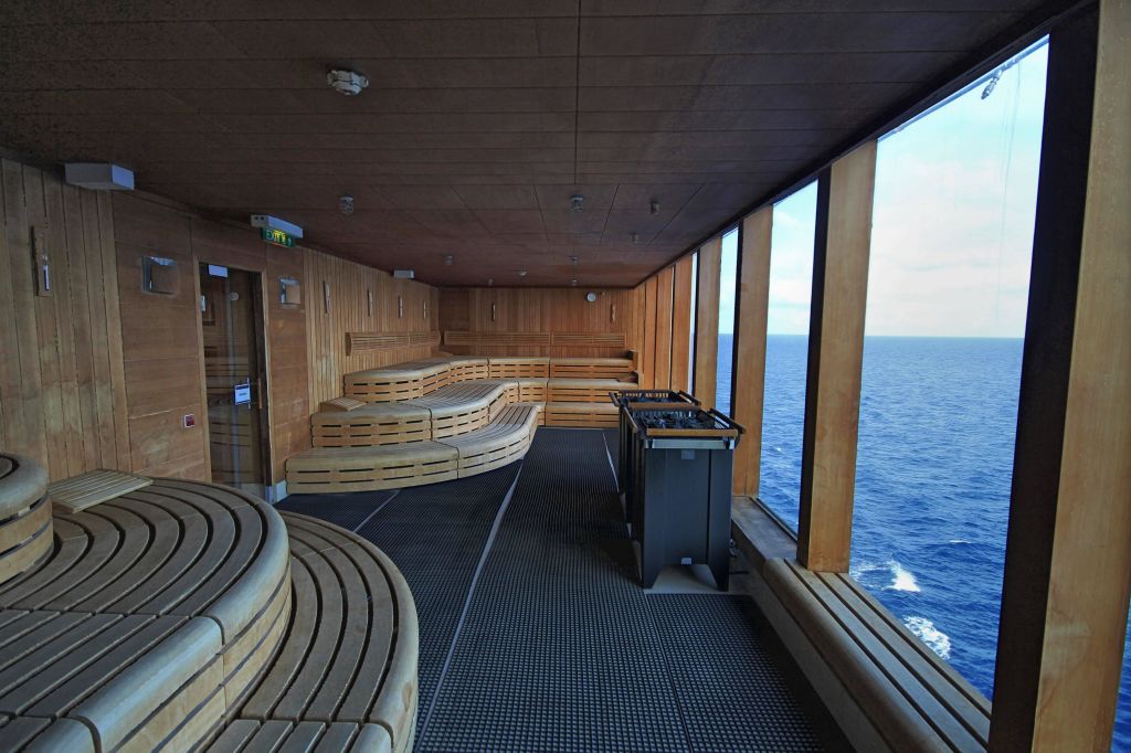 Die Sauna Mit Blick Auf Das Meer Alte Mein Schiff 1