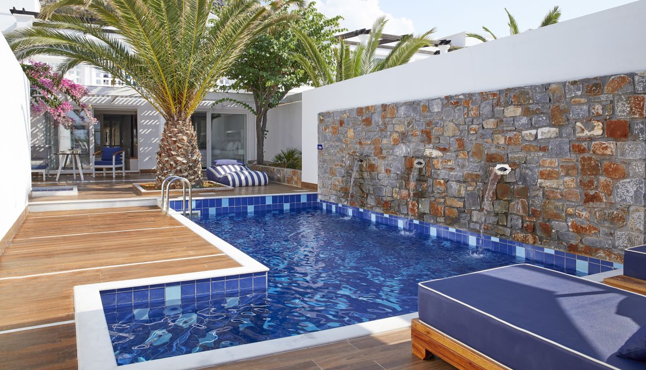 Pool Radisson Blu Beach Resort Milatos Holidaycheck Kreta