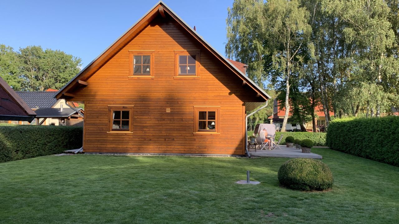 Ferienhaus von Privat mit skandi. Grillkota (Lancken