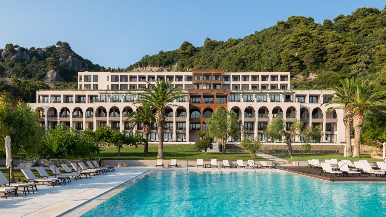Das Domes of Corfu, Autograph Collection ist ein 5* Hotel und kann jetzt ab 809€ gebucht werden