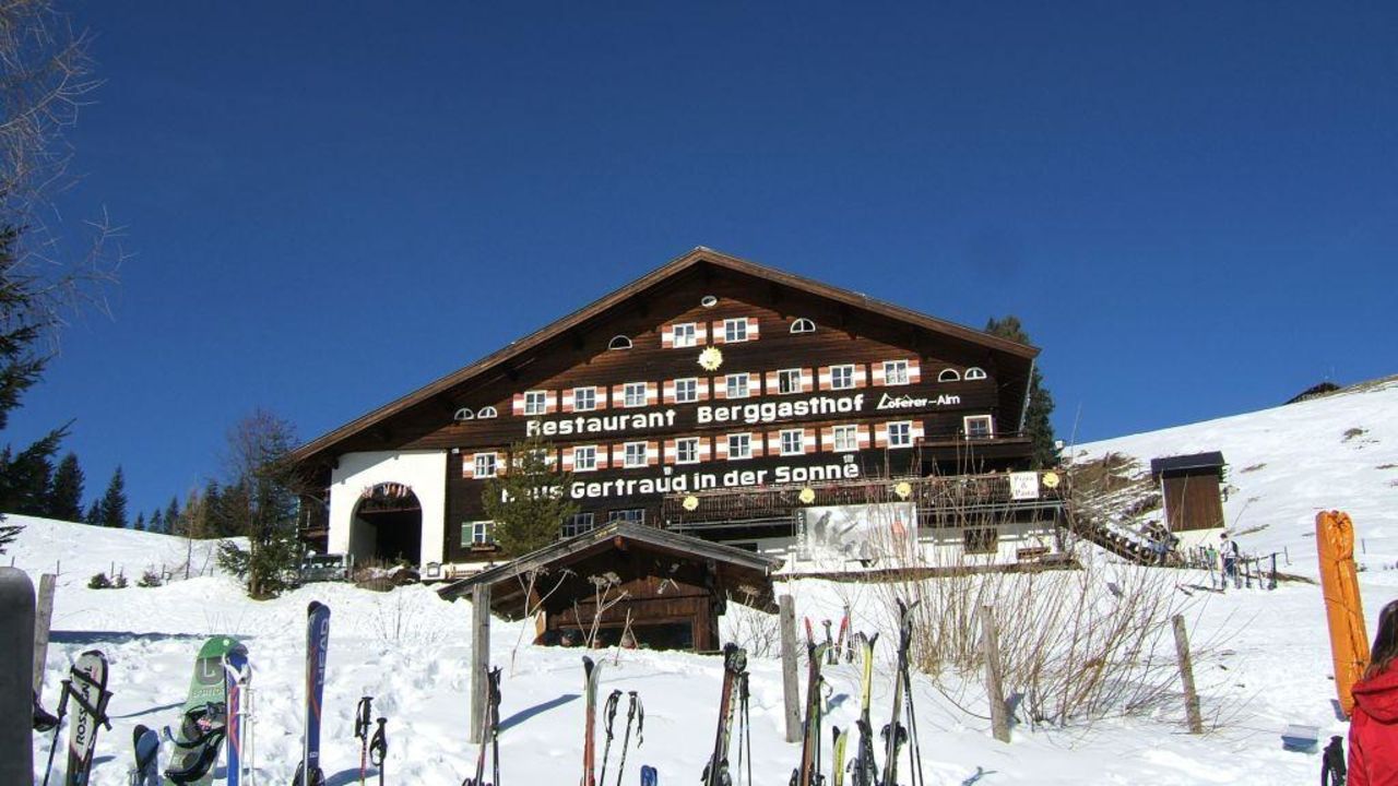 Berghotel Haus Gertraud in der Sonne (Lofer