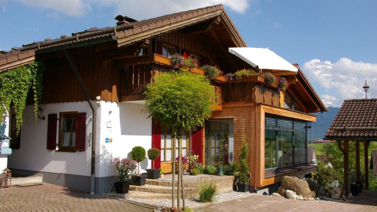 Ferienwohnung Haus Bergblick Rieden Am Forggensee